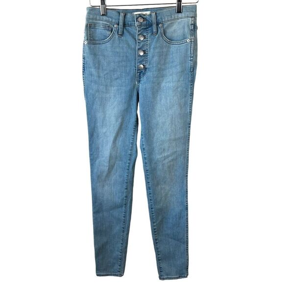 MADEWELL 10” High Rise Skinny Fit Jeans - Picture 1 of 10